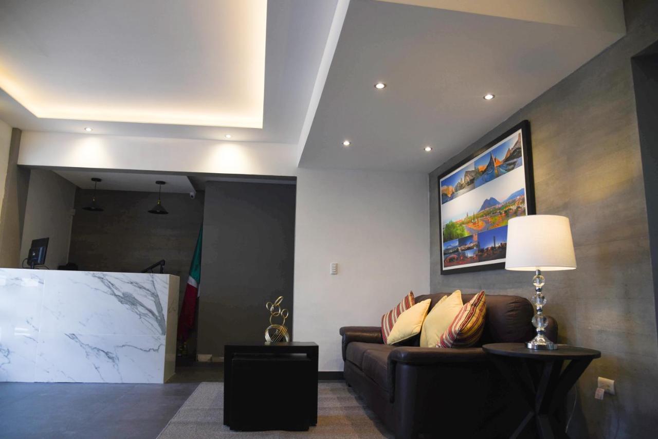 Casa Moderna Equipada Como En Pequeno Hotel Hab 4 Monterrey Ngoại thất bức ảnh